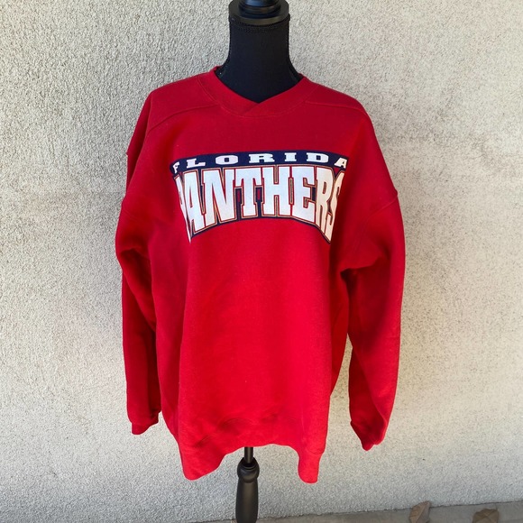Vintage NHL Florida Panthers Starter Sweatshirt - Picture 1 of 7